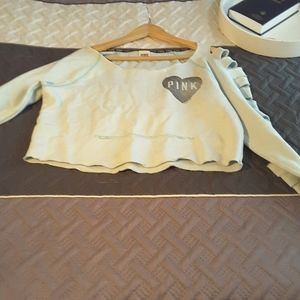 Cropped Pink Sweatshirt